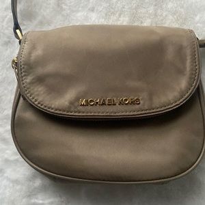 Michael Kors taupe crossbody